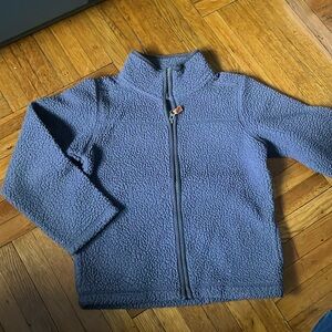 Carter’s grey zip fleece